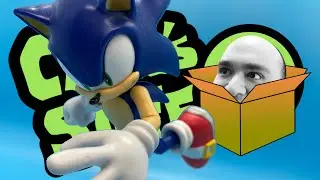 Jakks Pacific Sonic the Hedgehog Collector's Edition Modern Sonic 6 inch Action Figure Review
