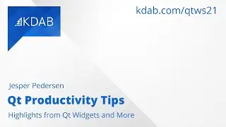 Qt Productivity Tips - Highlights from Qt Widgets and More
