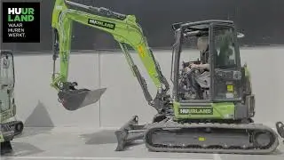 Hoe bedien ik de snelwissel van een 5.5 t minigraver? Model Kubota U56-5. Huurland - instructievideo