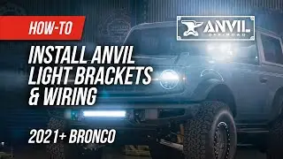 Installing Auxiliary Lighting on a Ford Bronco with Anvil Bracket Kits