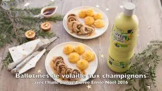 Ballotins de volaille duxelles de champignons - recette facile repas de Noël Ôdélices