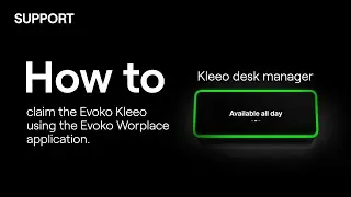 How to claim the Evoko Kleeo using the Evoko Workplace Application?