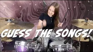 Can you guess the songs of these drum beats?