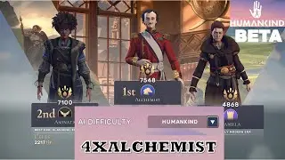 Humankind Hardest Difficulty - Full Playthrough 1 - Closed Beta - 4xAlchemist - Pt 5