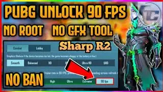 How to unlock 90fps in Sharp Aquos R2 No ID Ban, No Root, No GFX tools Use