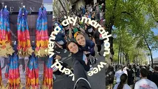 running a marathon with my sister