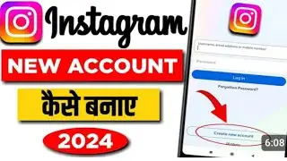 ये तारिका कोई नही बताएगा|Instagram per new account kaise banaye 😎|| how to create Instagram account]