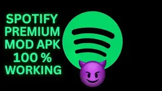 SPOTIFY PREMIUM MOD APK 100 % WORKING VERSION