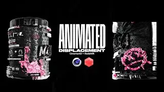 Animated Displacement in Cinema4D & Redshift