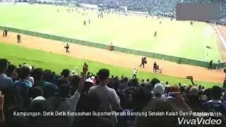 Persebaya Vs Persib💪Detik Detik Kerusuhan Suporter Persib Bandung Setelah Kalah Dari Persebaya