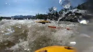 Горный Алтай. Порог Ильгумень. ПЕРЕВОРОТ!