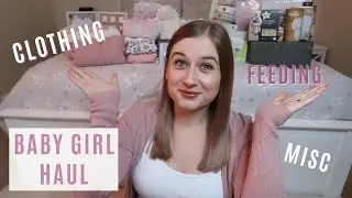 🎀 BABY GIRL HAUL - EVERYTHING WE'VE BOUGHT SO FAR 🎀 |  _MrsTino