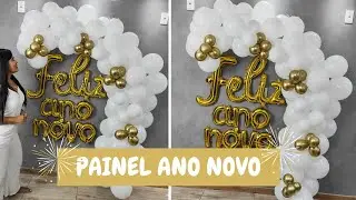 PAINEL PARA FOTOS NO ANO NOVO