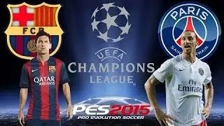 Група смерти в груповом етапе лиги чемпионов|Барселона-ПСЖ|2-1|В PES2015