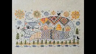 146. КОТ БАЮН от OWL FOREST EMBROIDERY.