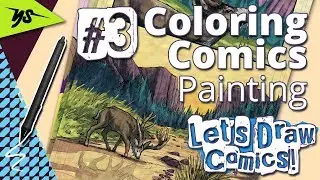 Coloring Comics Painting Method - Let's Draw Comics! - yamsketch