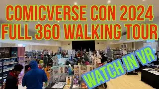Comicverse Con 2024 VR walking tour