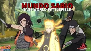 Sage world battlefield⚡Mundo sabio | Naruto 6 paths ^ Hiruzen | Naruto Online