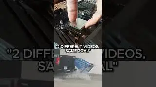 “2 DIFFERENT VIDEOS, SAME GOAL☠️” 