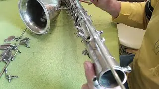 Saxophone Repair: How to Eliminate Play in Keys Between the Posts