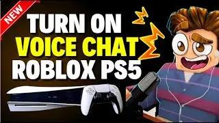 How to Turn on Voice Chat in Roblox PS5