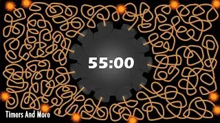 55 Minute Timer Bomb | 💣 Giant Explosion 💥