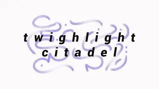 conlang calligraphy - twighlight citadel