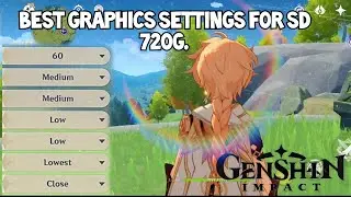 BEST SETTINGS GENSHIN IMPACT MOBILE | REDMI NOTE 9S