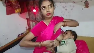 [4K] Breastfeeding Vlogs New 2025 Latest Full Open Desi Bhabhi Breastfeeding Vlogs 