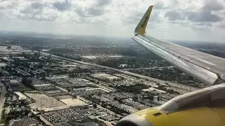 Spirit A320 Smooth Landing in Fort Lauderdale