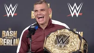 Gunther EMBRACES being WWE'S 'POSTER BOY' in Berlin 'I don't get nervous!' | Bash in Berlin