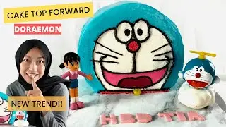 Cake Top Forward Doraemon new trend!