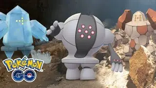 SHINY REGI TRIO #pokemongo