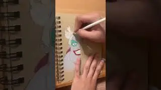 Drawing Ursula (Might Delete) #asmr #satisfying #art
