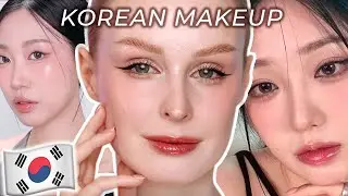 Trying KOREAN Makeup 🇰🇷 KOREAN Makeup