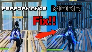 How to Fix Fortnite the Performance Mode Mobile Builds Bug