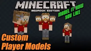 [BROKEN] How to Make Playable Custom Models in Minecraft Bedrock 1.19 Tutorial