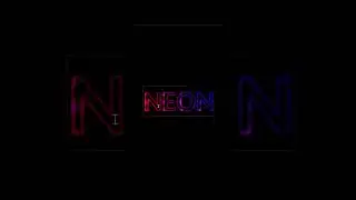 coding neon text effect animation with css 
