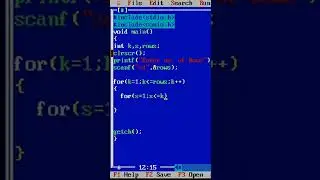 How to make pattern in C programming