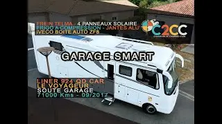 LE VOYAGEUR LINER 924 QD CAR - GARAGE SMART  **VENDU**