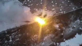 The Ukrainian 72nd Brigade claimed to destroy a Russian TOS-1A thermobaric multiple rocket launcher.
