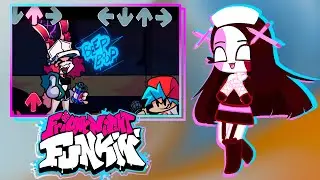 FNF react Friday Night Funkin' VS Skarlet Bunny Girl | Graffiti Groovin' 1.5 Trickmas Madness Combat