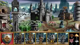 Barbarian (Warlock) town - HoMM2: The Price of Loyalty music extended