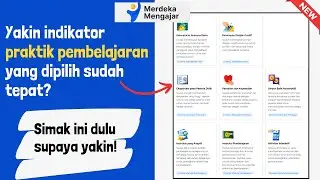 Memilih Indikator Praktik Pembelajaran yang Tepat pada Pengelolaan Kinerja PMM