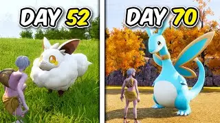 I Survived 52 - 70 Days In Palworld!