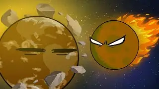 How The Moon Was Born | Planetball Animation