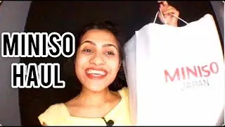 MINISO HAUL | MUMBAI INDIA | shopping under 500