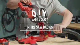 Mitre Saw Basics & Types of Cuts | Ozito DIY with Andy & Candy [feat. PXC 18V Compound Mitre Saw]