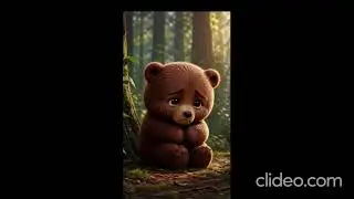 No One Played With Him… But He Became a Hero 🐻😢