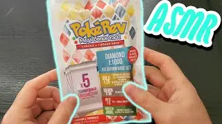 ASMR | PokeRev Diamond Mystery Pokemon Pack